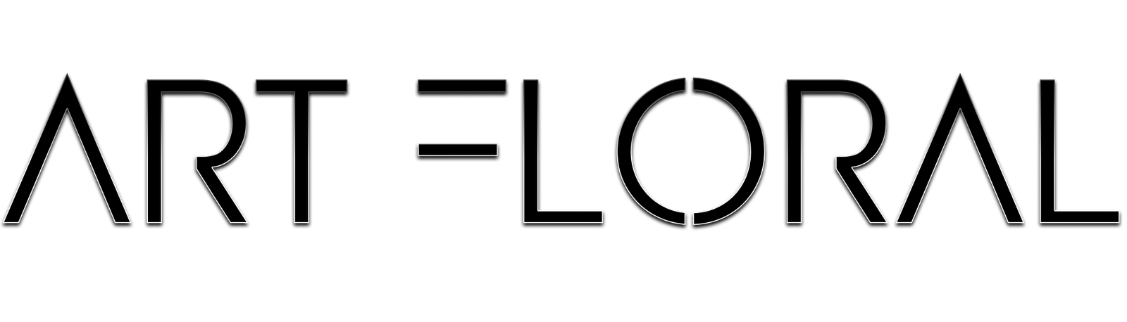 Art Floral Logo Schwarz