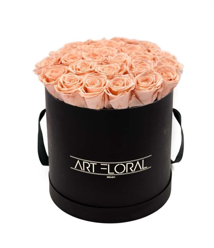 Infinity Rosenbox L_Schwarz_Pfirsich_1