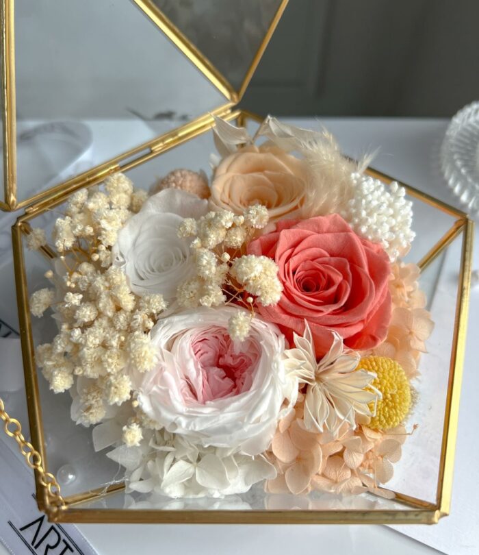 Blumen_Terrarium_Pastellrosen_Glanz_2