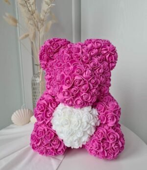 Rosenbaer-M-pink-mit-weissem-Herz-1