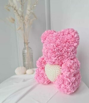Rosenbaer-M-rosa-mit-perl-Herz-2