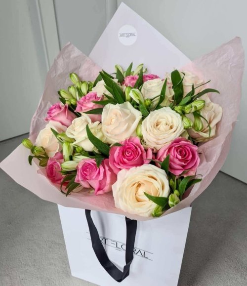 Blumenstrauß-Blumenfreude