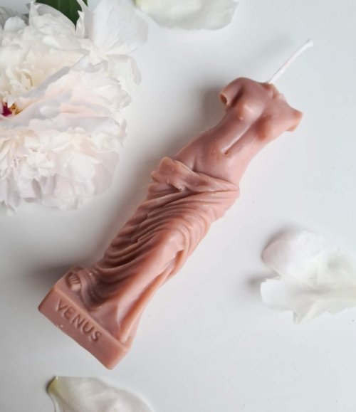 Dekokerze Venus Figur