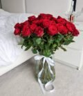 Blumenstrauß-50 rote rosen