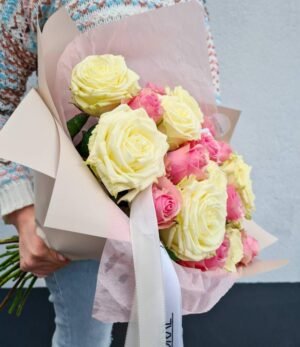 Rosenstrauss rosa Zärtlichkeit