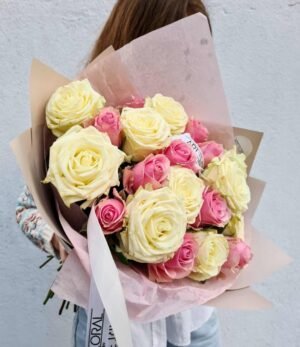Blumenstrauß rosa Zätlichkeit
