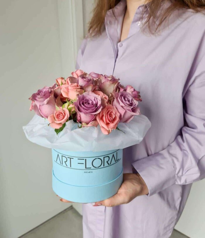 Lila-Rosenmix-S-Box-Blau