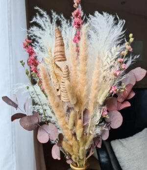 Trockenblumenstrauß_Rosa_Puder