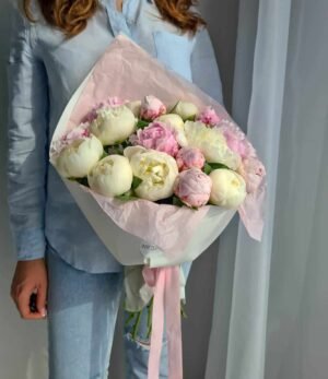 Blumenstrauß_Eiscreme_Kugeln