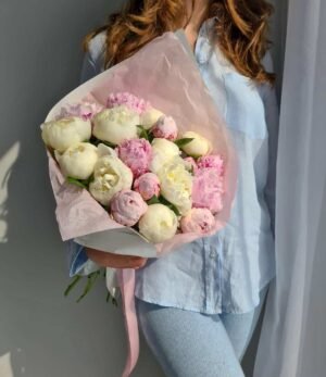 Blumenstrauß_Eiscreme_Kugeln