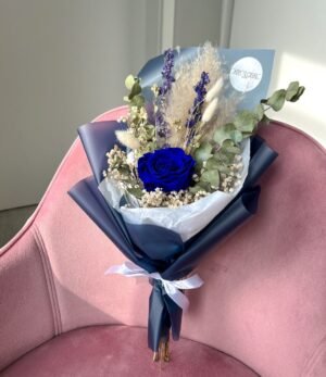 Trockenblumenstrauß_Blau_Mini_2