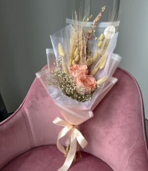 Trockenblumenstrauß_Pfirsich_2.2