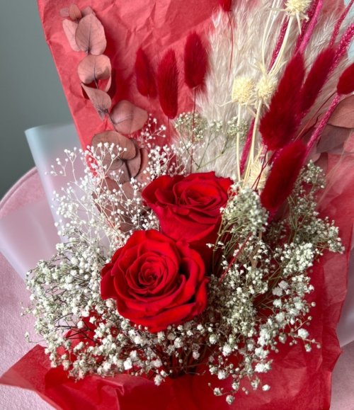 Trockenblumenstrauß_Rot_3.3