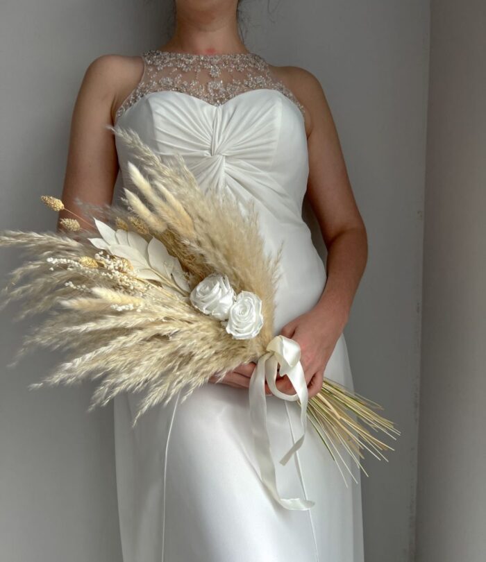 Trockenblumen_Brautstrauss_Vanille_3