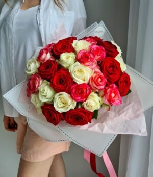Blumenstrauß_Rosenmix_1