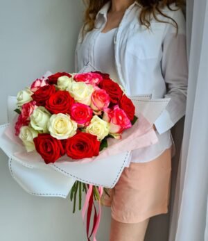 Blumenstrauß_Rosenmix_3