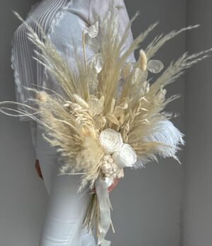 Trockenblumenstrauß_Weißer_Schwan_4