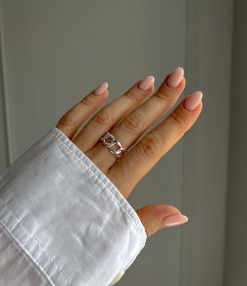 Ring Marleen in Silberoptik