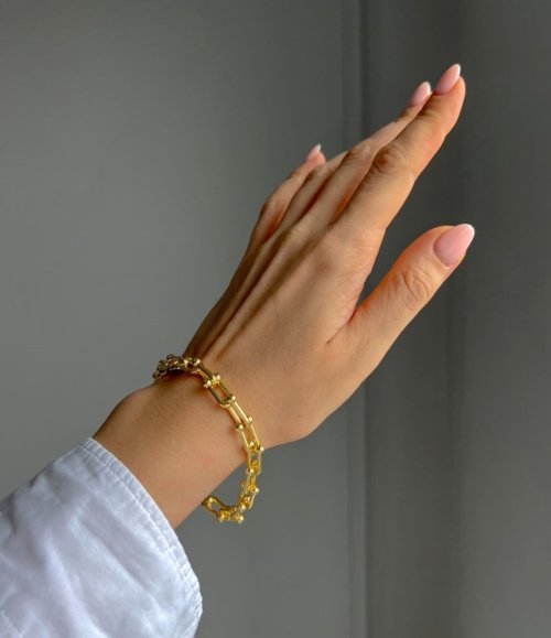 Armband Nika in Goldoptik