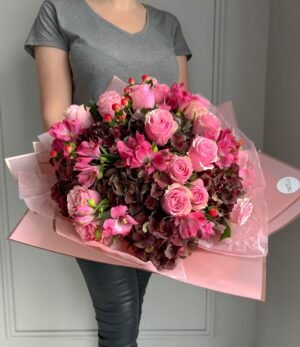 Blumenstrauß_Kakao_Küsse_im_Rosengarten_1
