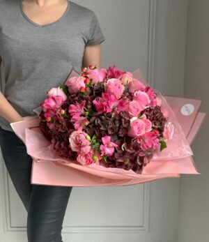 Blumenstrauß_Kakao_Küsse_im_Rosengarten_2