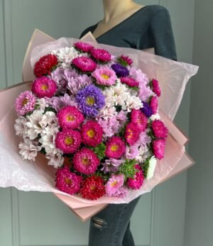 Blumenstrauß_Astern_und_Chrysanthemen_1
