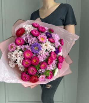 Blumenstrauß_Astern_und_Chrysanthemen_3
