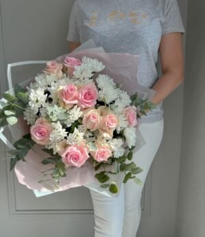 Blumenstrauß_Rosétraum_mit_Eucalyptusduft_3
