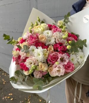 Blumenstrauß_Himbeersoufflé_3
