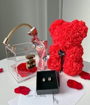 Ewige_Rose_im_Acrylic_Cube_Rosenbär_Ohrstecker_Silber_1