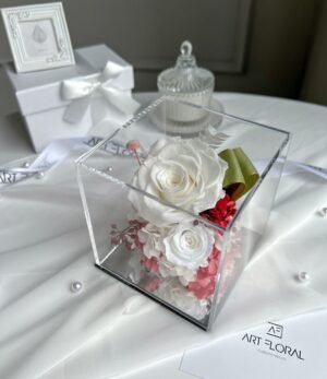 Ewige_weiße_Blumen_in_Transparenter_Box_4