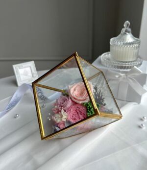 Würfel_Terrarium_rosa_Blumen_4