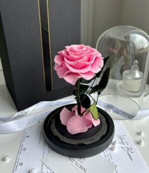 Ewige_rosa_Herz_Rose_im_Glas_4