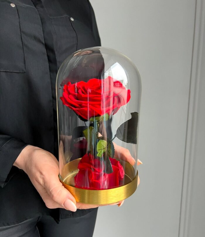 Ewige_rote_Rose_im_Glas_und_Gold_2