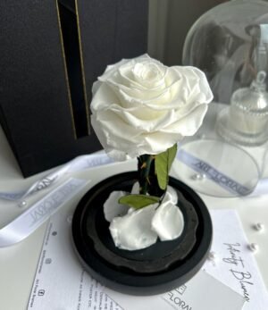 Ewige_weiße_Herz_Rose_im_Glas_3