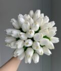 Kunstblumen_Brautstrauß_Weiße_Tulpen_2