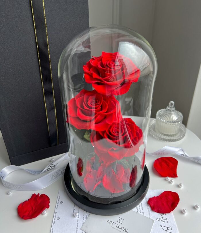 Premium_ewige_rote_Rosen_im_Glas_4