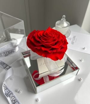 Rote_Infinity_Herz_Rose_im_Acrylwürfel_3