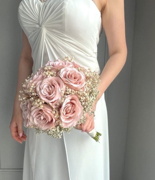 Kunstblumen_Brautstrauß_Nude_Rose_Delight_4