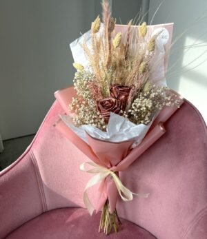 Trockenblumenstrauß_Kupfer_4