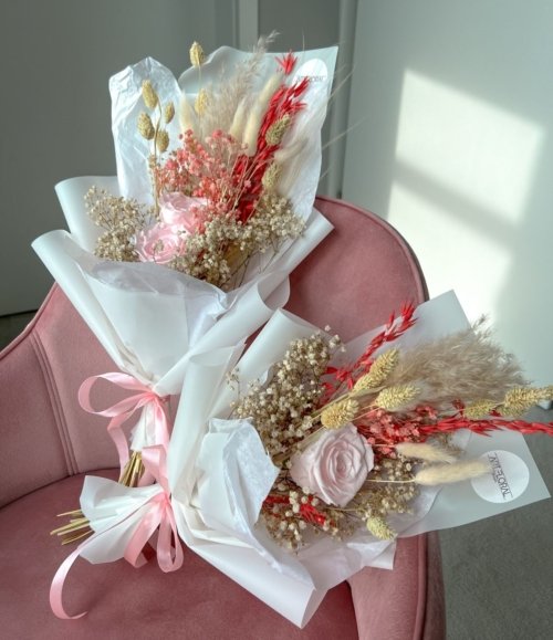 Trockenblumenstrauß_Pink_Mini_4