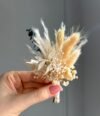 Bräutigam_Boutonniere_Eukalyptus_Beige_1