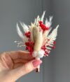 Bräutigam_Boutonniere_Rot_Weiß_1