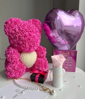 Infinity_Rosenbox_Rosenbär_M_Perlenkette_Set_1