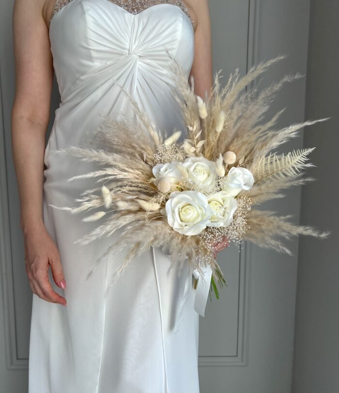 Kunstblumen_Brautstrauß_Eleganz_Pur_1