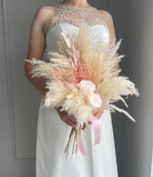 Trockenblumen_Brautstrauß_Blush_Pampas_10