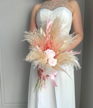 Trockenblumen_Brautstrauß_Blush_Pampas_4