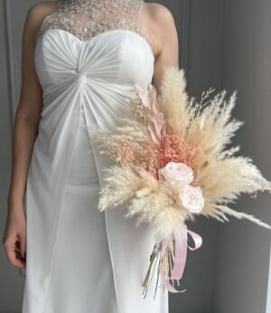 Trockenblumen_Brautstrauß_Blush_Pampas_8