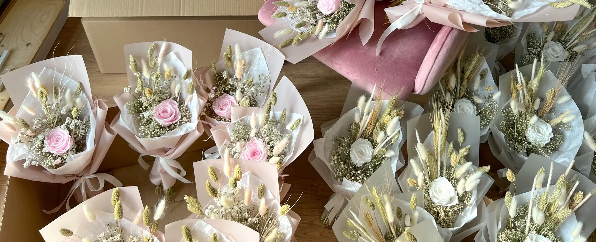 Trockenblumenstrauss