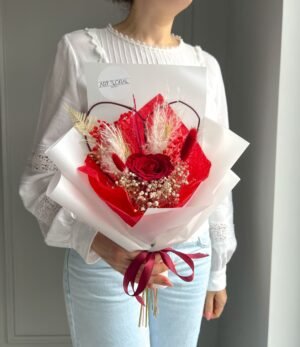 Trockenblumenstrauß_Herzenskuss_1